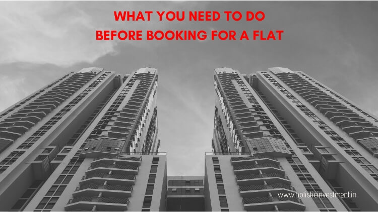 before booking an flat