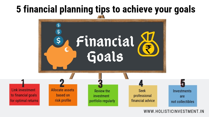 5 financial planning tips to achieve your goals