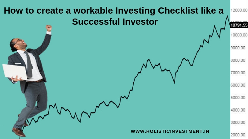 How to create a workable investing checklist like a sucessful investor