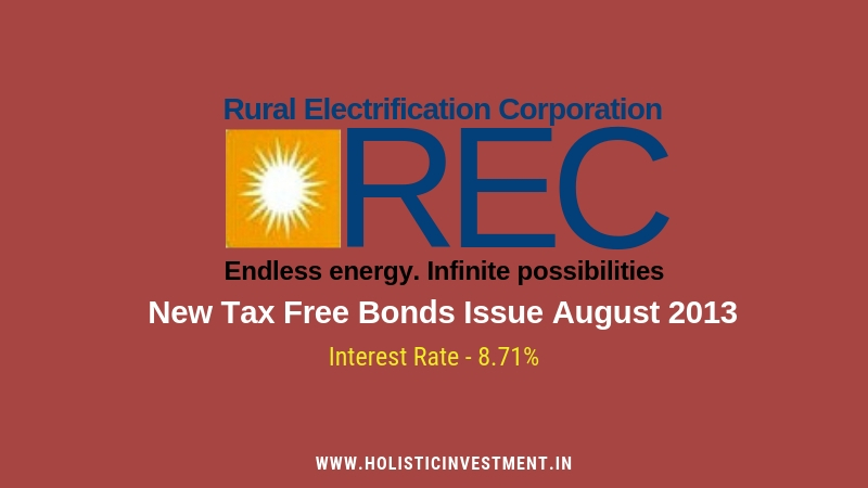 REC Tax free bonds