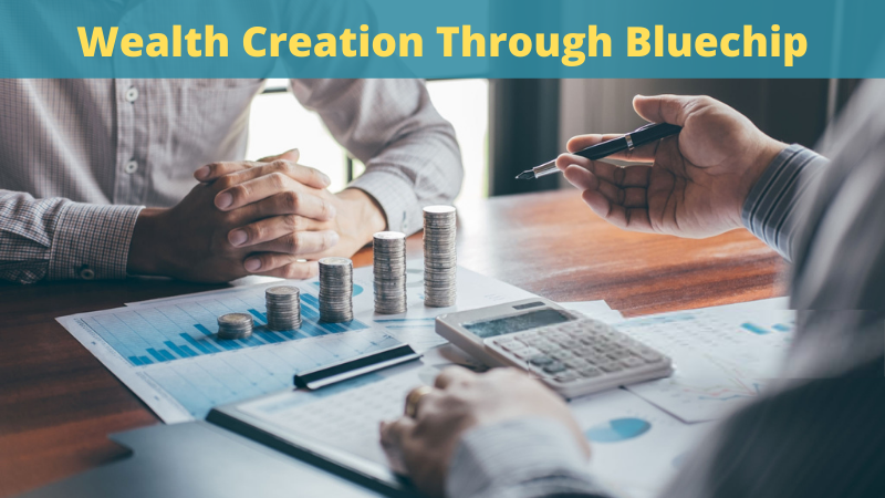 Wealth creation through bluechip