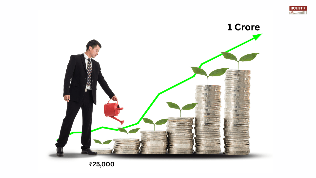 How to Become a Crorepati by Investing ₹25,000 a Month: Smart Strategies for a ₹1 Crore Goal