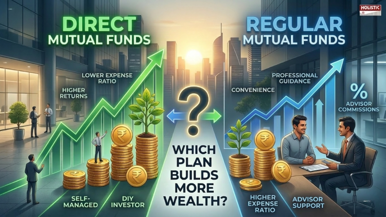 Direct vs Regular Mutual Funds Which Plan Builds More Wealth
