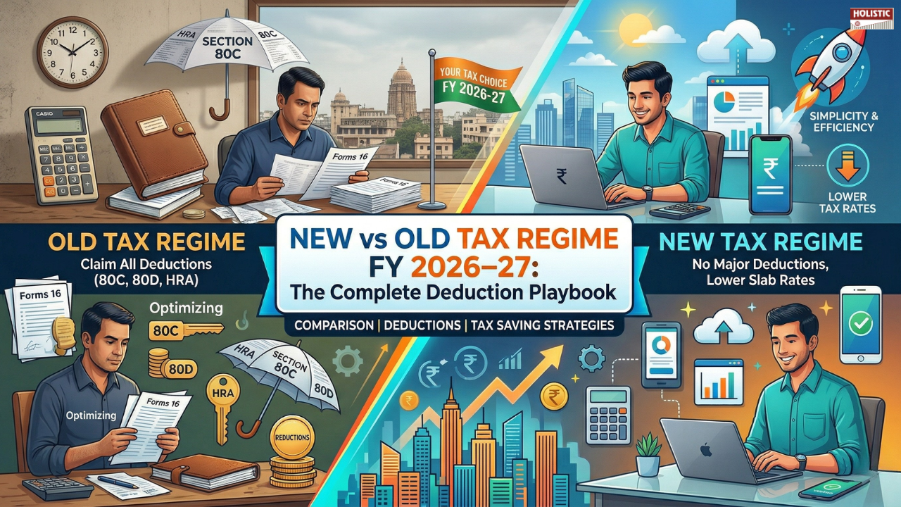 New vs Old Tax Regime FY 2026–27 The Complete Deduction Playbook
