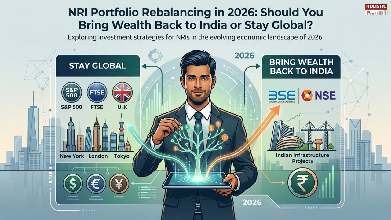 NRI Portfolio Rebalancing in 2026: Should You Bring Wealth Back to India or Stay Global?