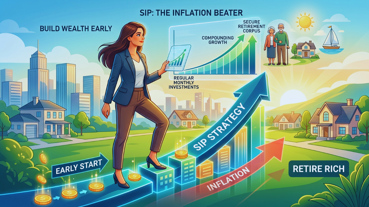 How to Build a Retirement Corpus Early: The SIP Strategy to Beat Inflation?