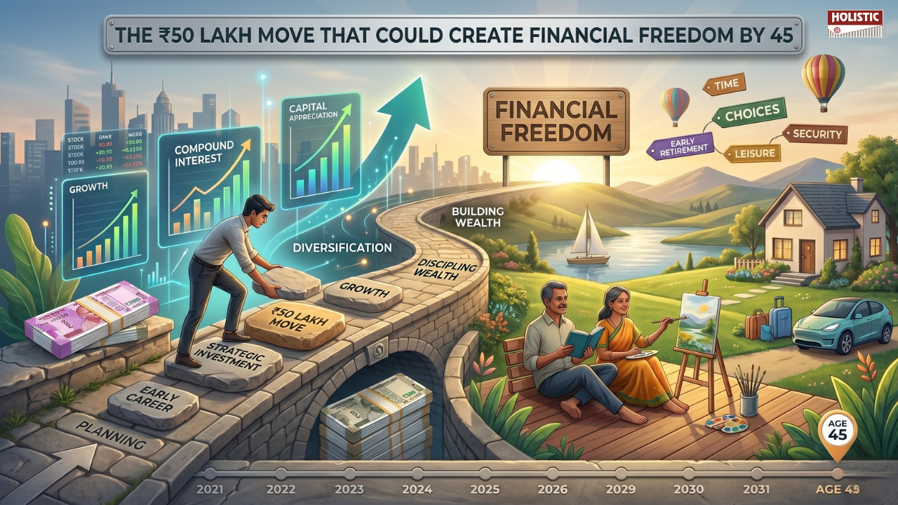 The ₹50 Lakh Move That Could Create Financial Freedom by 45