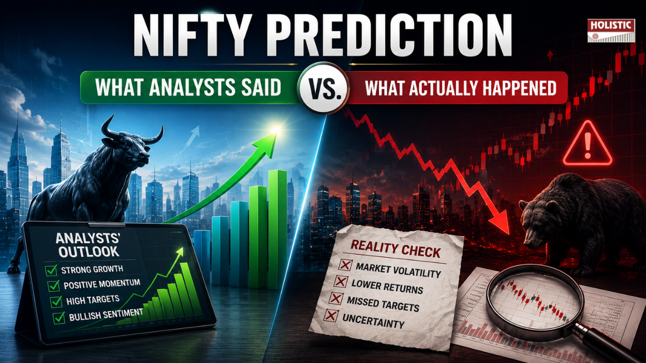 Nifty Prediction 2025, 2026 & 2027: What Analysts Said vs. What Actually Happened