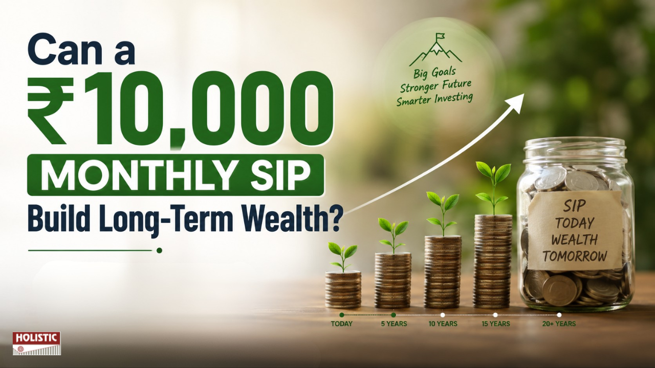 Can a ₹10,000 Monthly SIP Build Long-Term Wealth Here's What the Numbers Reveal
