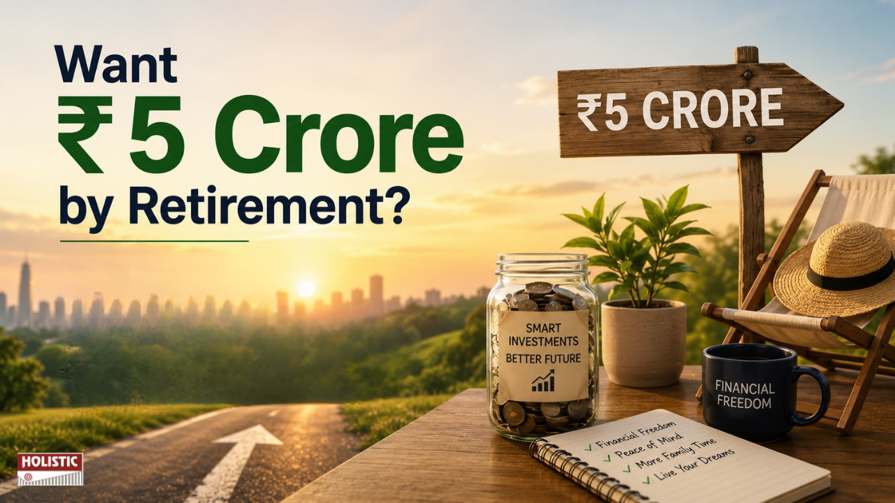 Want ₹5 Crore by Retirement? Here's How Much You Need to Invest Every Month Based on Your Age